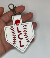 Personalized Baseball Bag Tag