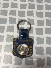 Aldi Quarter Holder Keychain, Coin Holder Keychain
