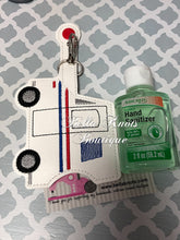 Gift for Mail Carrier, Mail Truck Hand Sanitizer Holder, Large, Hand Sanitizer NOT included, Fits 2 oz Bottle