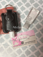 Hand Sanitizer Holder Keychain, Good Vibes Only Gift, Small Size/ Hand Sanitizer NOT included, Fits 1 oz Pocket Bac or other 1oz Hand Sanitizers