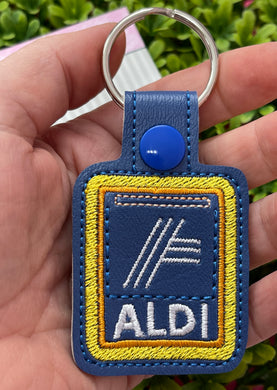 Aldi Quarter Holder Keychain, Aldi Keeper Keychain