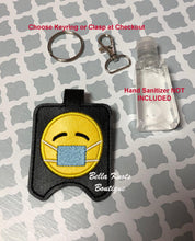 Face Mask Hand Sanitizer Holder Small Size/ Hand Sanitizer NOT included, Fits 1 oz Pocket Bac or other 1oz Hand Sanitizers