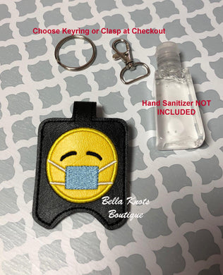 Face Mask Hand Sanitizer Holder Small Size/ Hand Sanitizer NOT included, Fits 1 oz Pocket Bac or other 1oz Hand Sanitizers