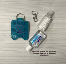 Medical Hero Cape Stethoscope Sanitizer Holder Small Size/ Hand Sanitizer NOT included, Fits 1 oz Pocket Bac or other 1oz Hand Sanitizers