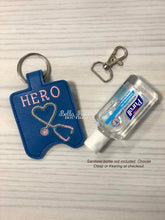 Hero Stethoscope Sanitizer Holder Small Size/ Hand Sanitizer NOT included, Fits 1 oz Pocket Bac or other 1oz Hand Sanitizers