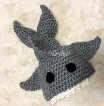 Newborn Shark Beanie Hat Photo Prop