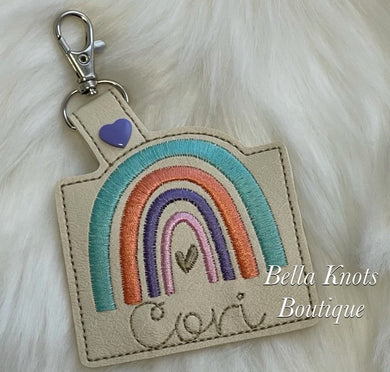 Rainbow Backpack Luggage Tag