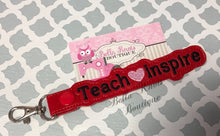 Teach Love Inspire Bag Tag/Keychain Choose Your Colors