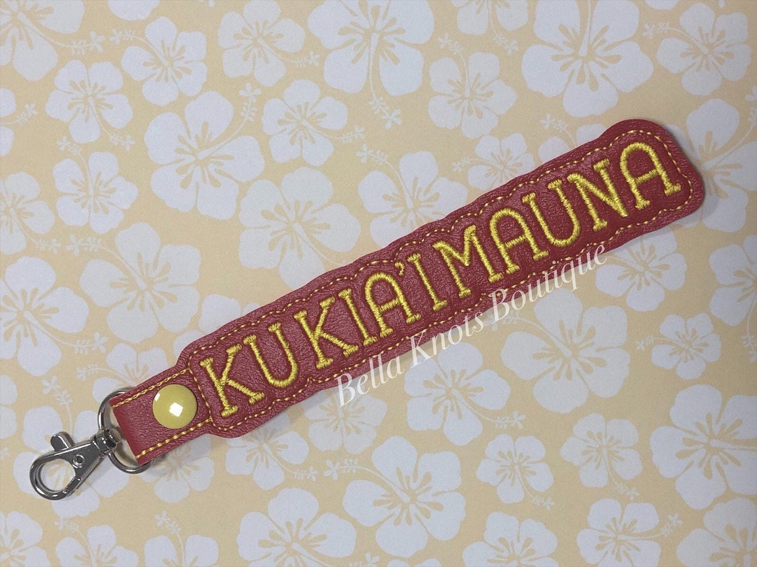 Kū Kia’i Mauna Keychain Bag Tag