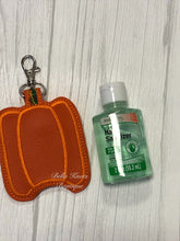 Pumpkin Hand Sanitizer Holder, Hand Sanitizer NOT included, Large Size, Fits 2 oz Hand Sanitizer Bottle