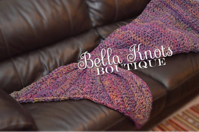 Crochet Mermaid Blanket