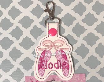 Ballet Dance Backpack Name Tag, Personalized Luggage Tag, Personalized Name Tag, Backpack Label