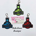 Dinosaur Backpack Tag Personalized, For Boys and Girls, Many Colors Available