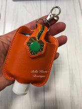 Pumpkin Hand Sanitizer Holder, Hand Sanitizer NOT included, Large Size, Fits 2 oz Hand Sanitizer Bottle