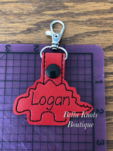 Dinosaur personalized bag tag, Dinosaur Party Favor, Dinosaur Gift Tag