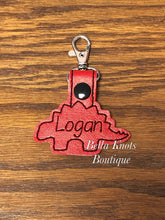 Dinosaur personalized bag tag, Dinosaur Party Favor, Dinosaur Gift Tag